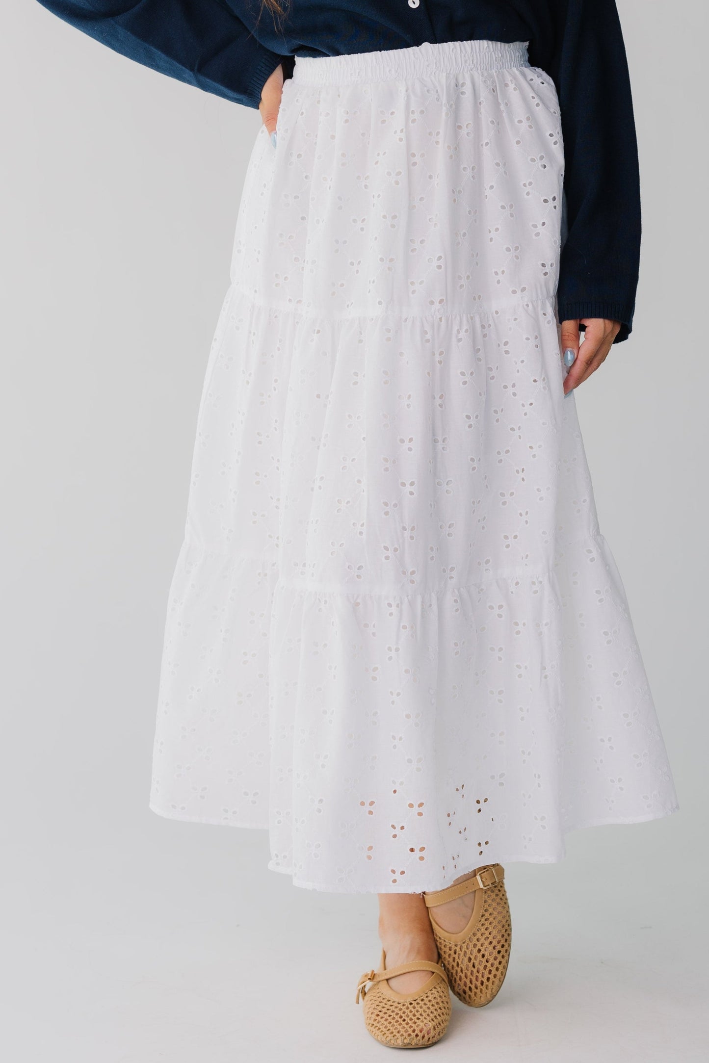 The Doily Eyelet Skirt