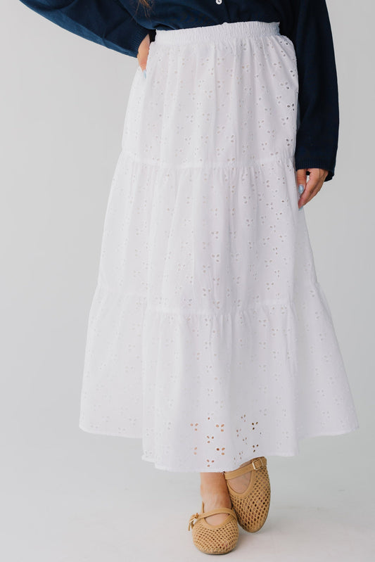 The Doily Eyelet Skirt