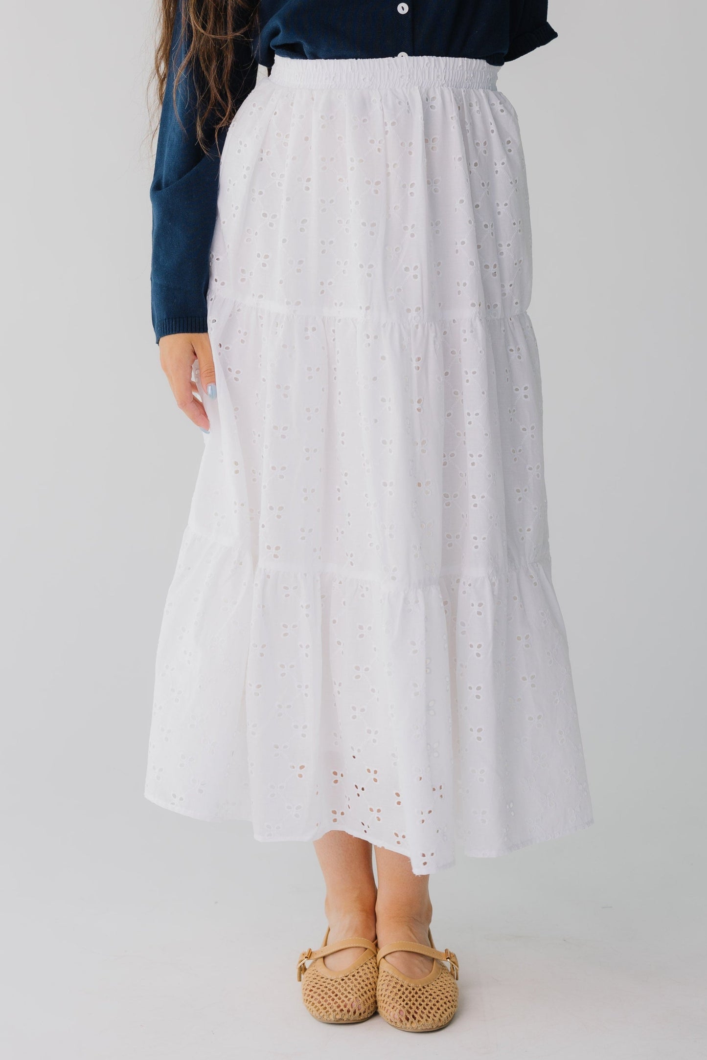 The Doily Eyelet Skirt