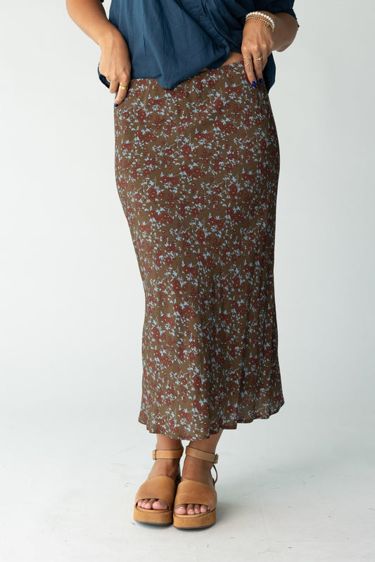 Brass & Roe The Ellie Midi Skirt