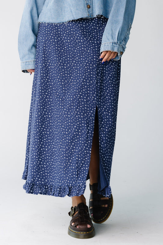 Pansy Floral Skirt