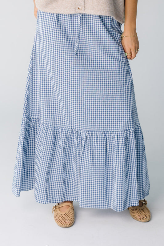 Tricia Gingham Skirt