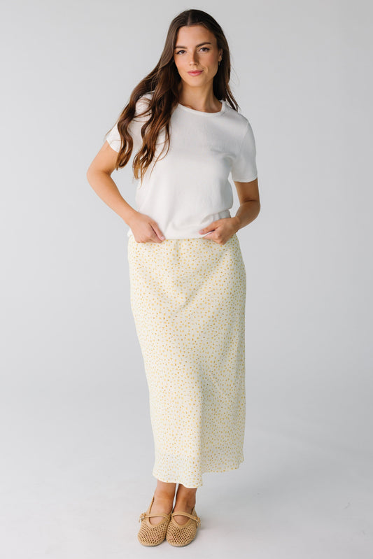 Brass & Roe Meadow Midi Skirt