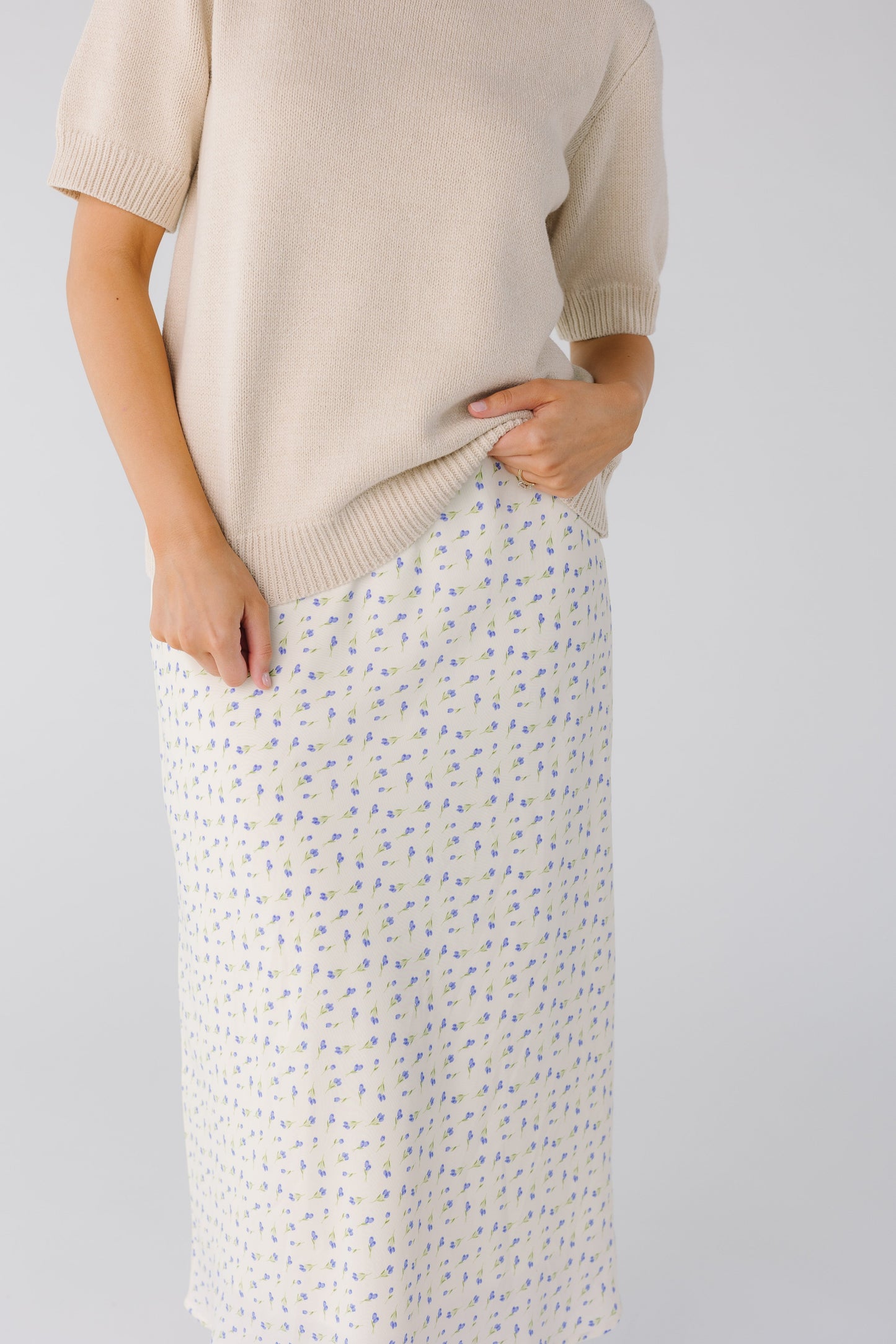 Brass & Roe Meadow Midi Skirt