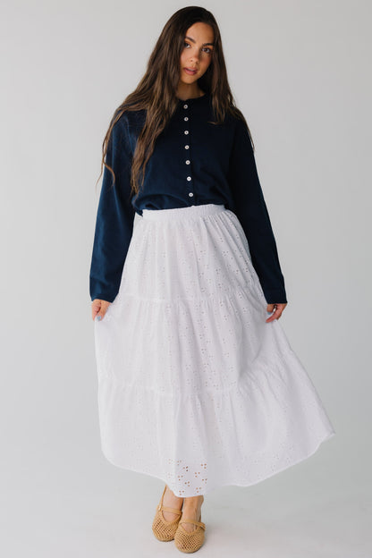 The Doily Eyelet Skirt