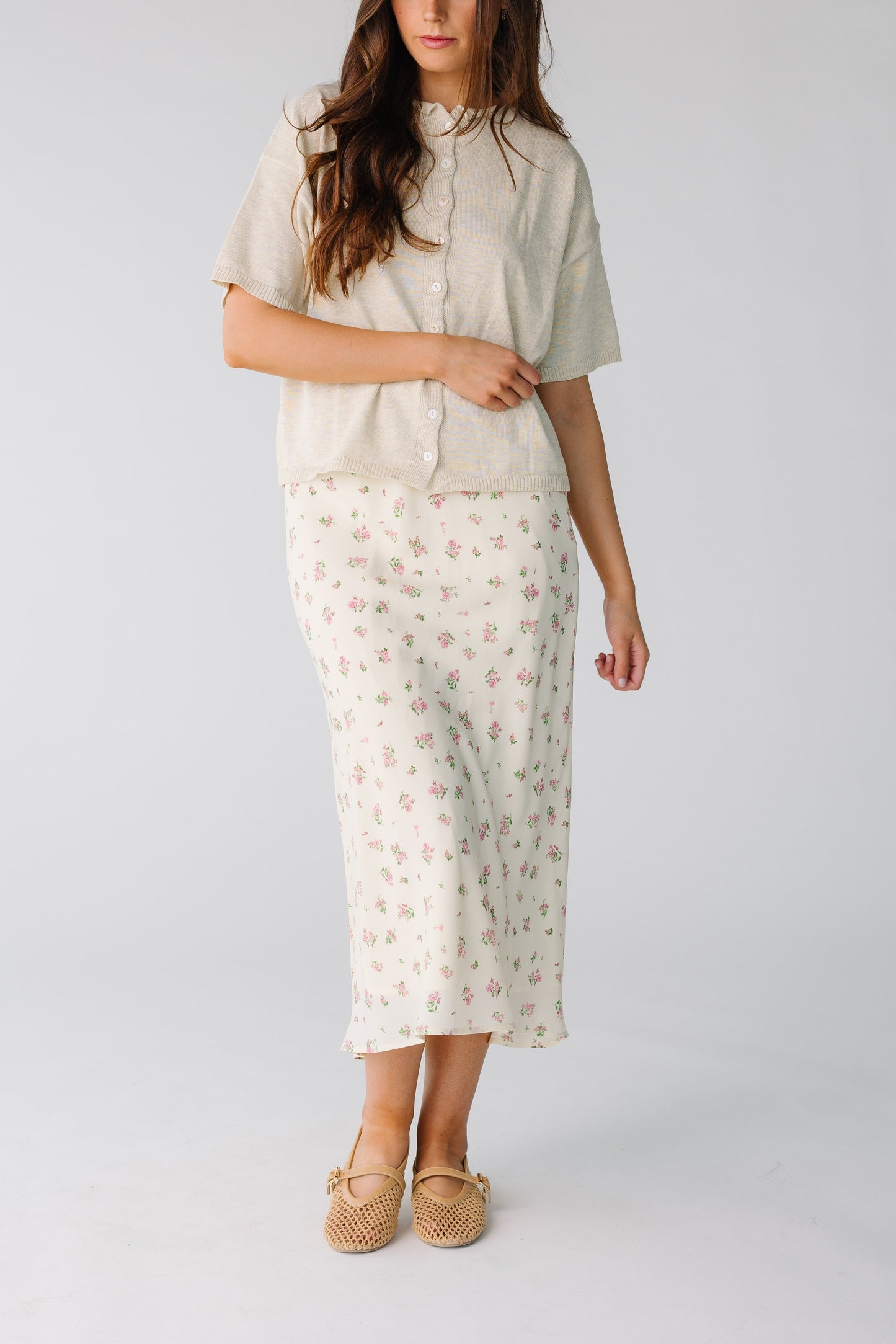 Brass & Roe Ellie Print Skirt