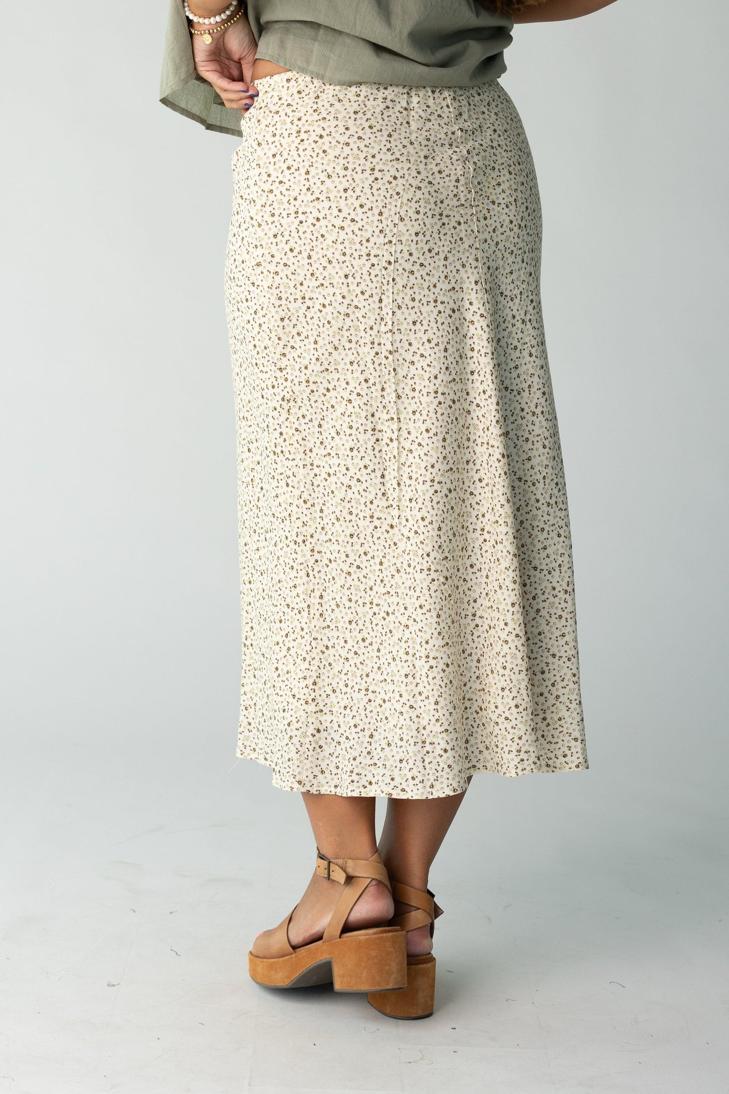 Brass & Roe The Ellie Midi Skirt