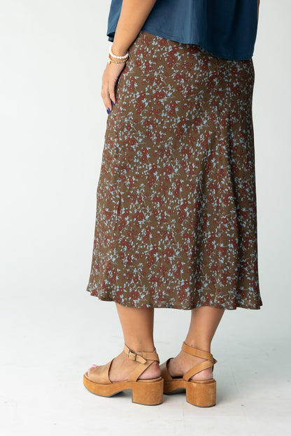 Brass & Roe The Ellie Midi Skirt