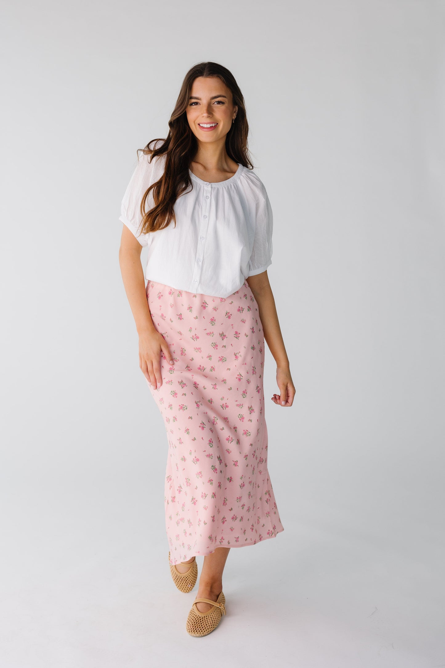 Brass & Roe Ellie Print Skirt