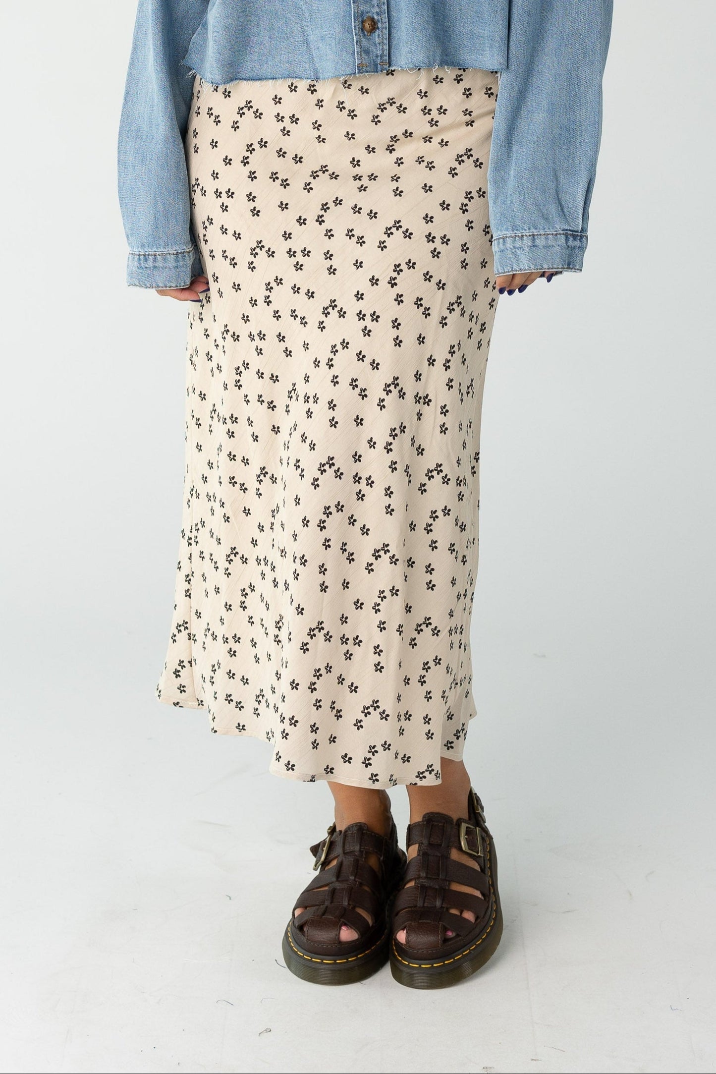 Brass & Roe The Ellie Midi Skirt