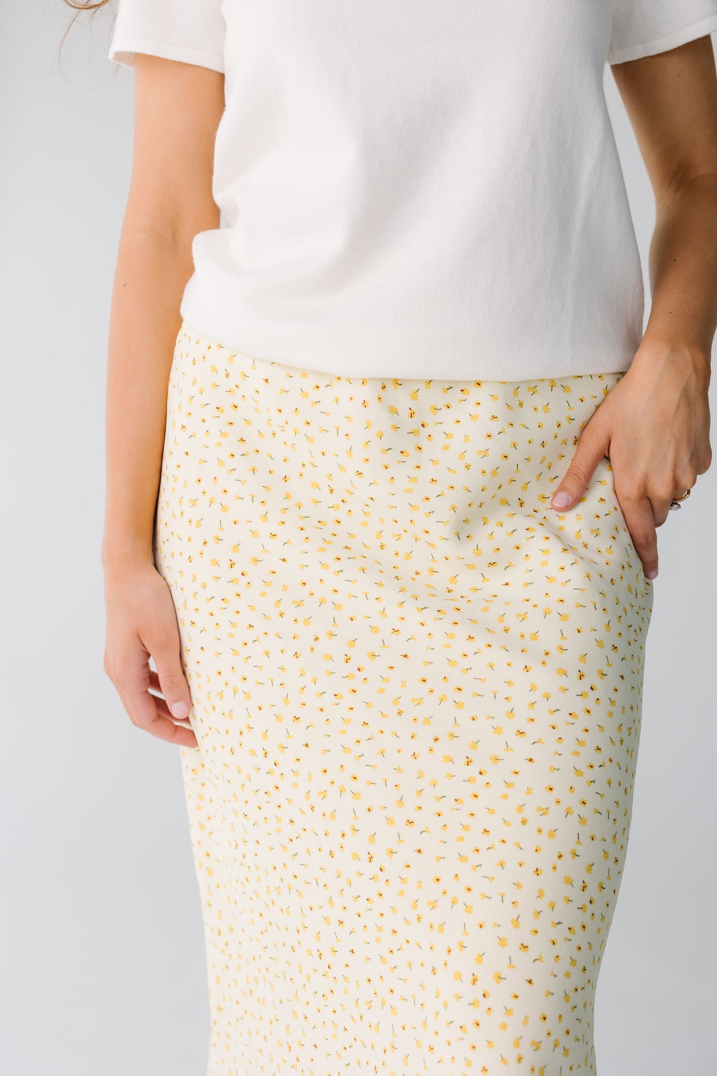 Brass & Roe Meadow Midi Skirt