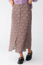 Floral Printed Midi Skirt