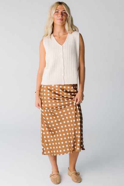 Lanie Polka Dot Skirt