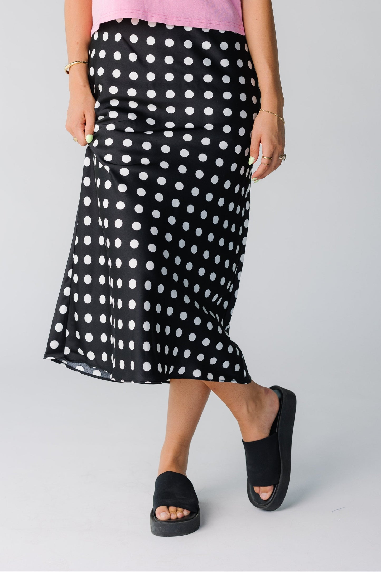 Lanie Polka Dot Skirt
