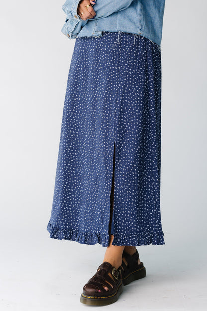 Pansy Floral Skirt