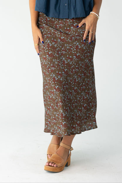 Brass & Roe The Ellie Midi Skirt