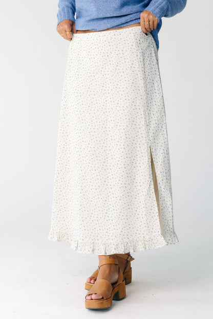 Pansy Floral Skirt