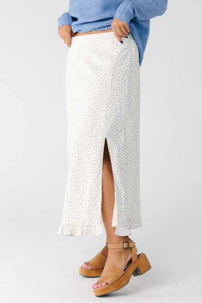 Pansy Floral Skirt