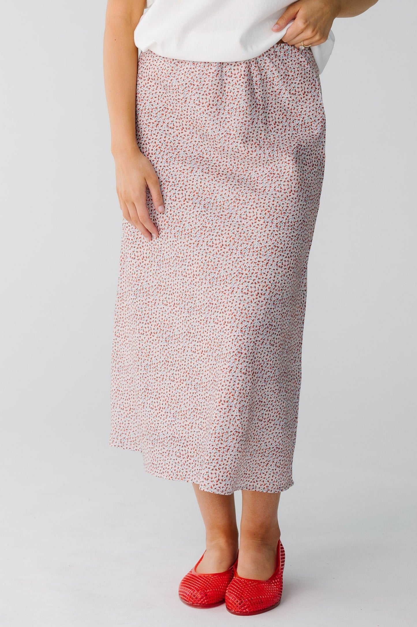 Brass & Roe Meadow Midi Skirt