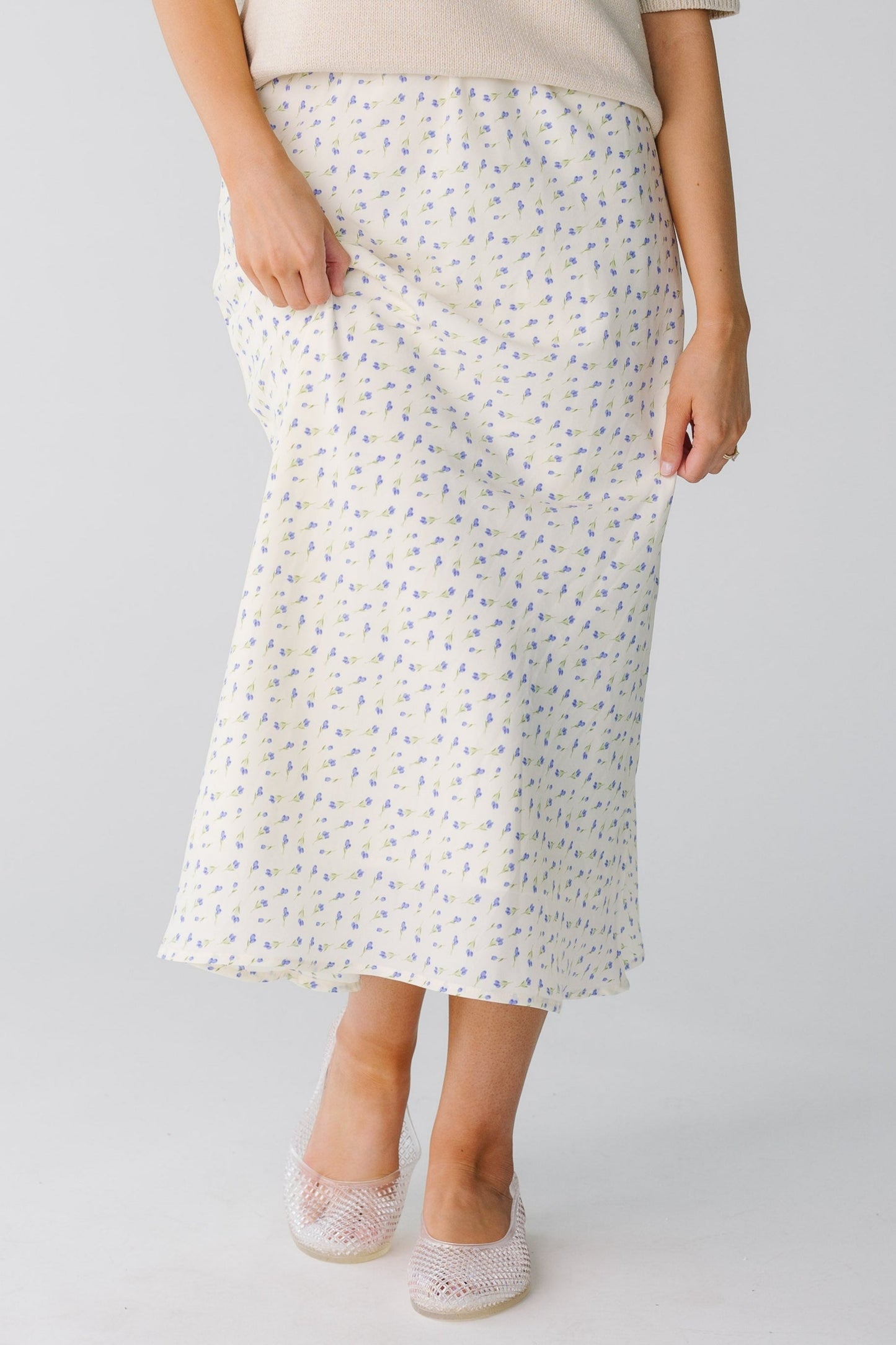 Brass & Roe Meadow Midi Skirt