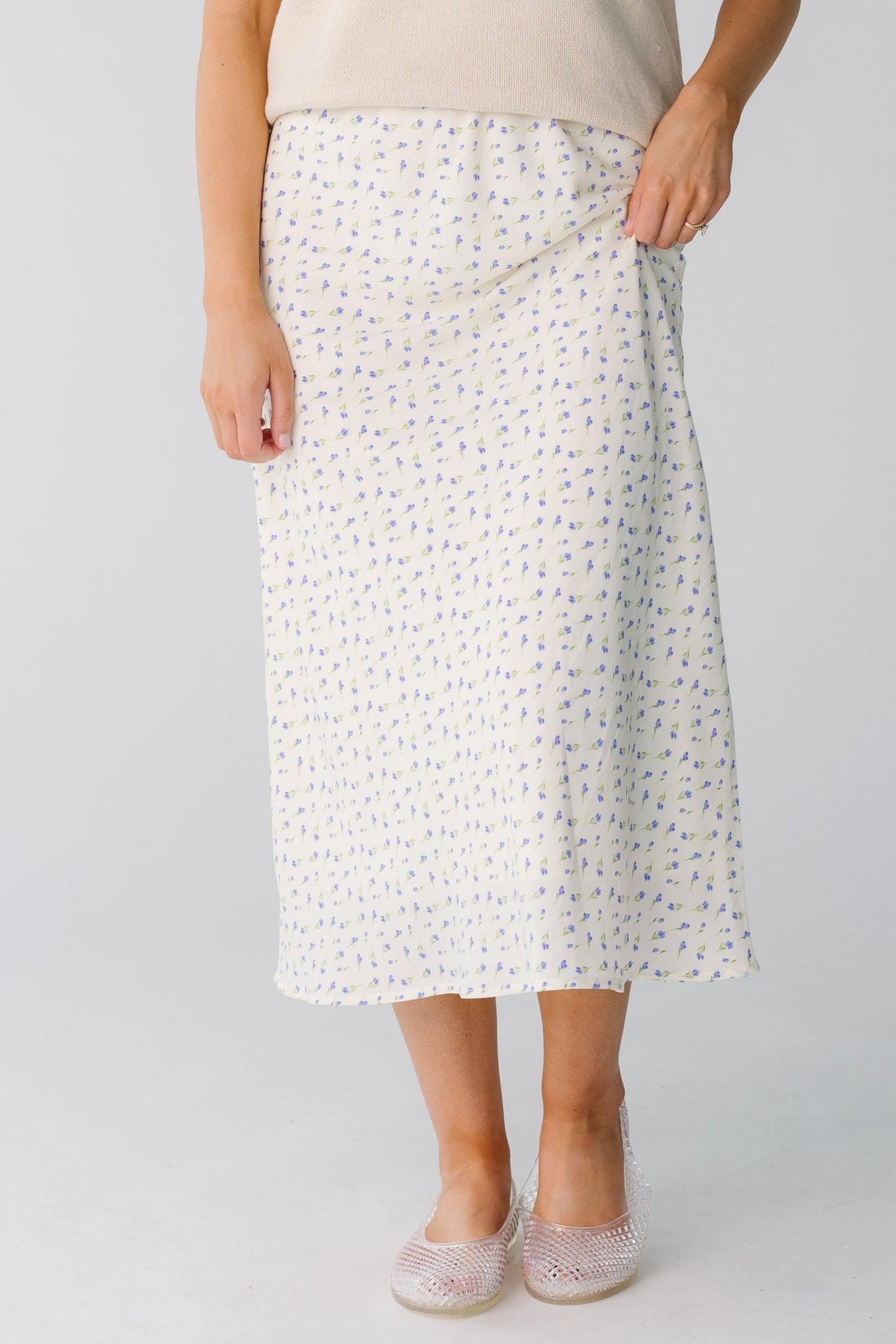 Brass & Roe Meadow Midi Skirt