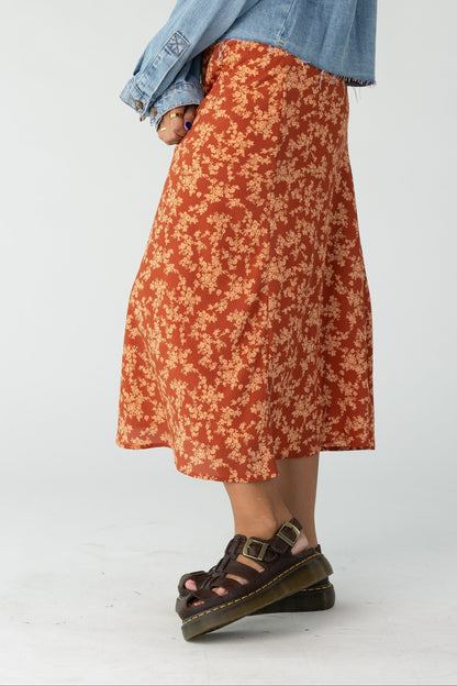 Brass & Roe The Ellie Midi Skirt