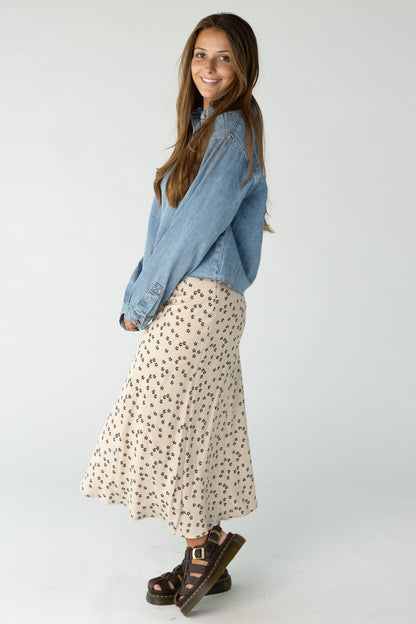 Brass & Roe The Ellie Midi Skirt