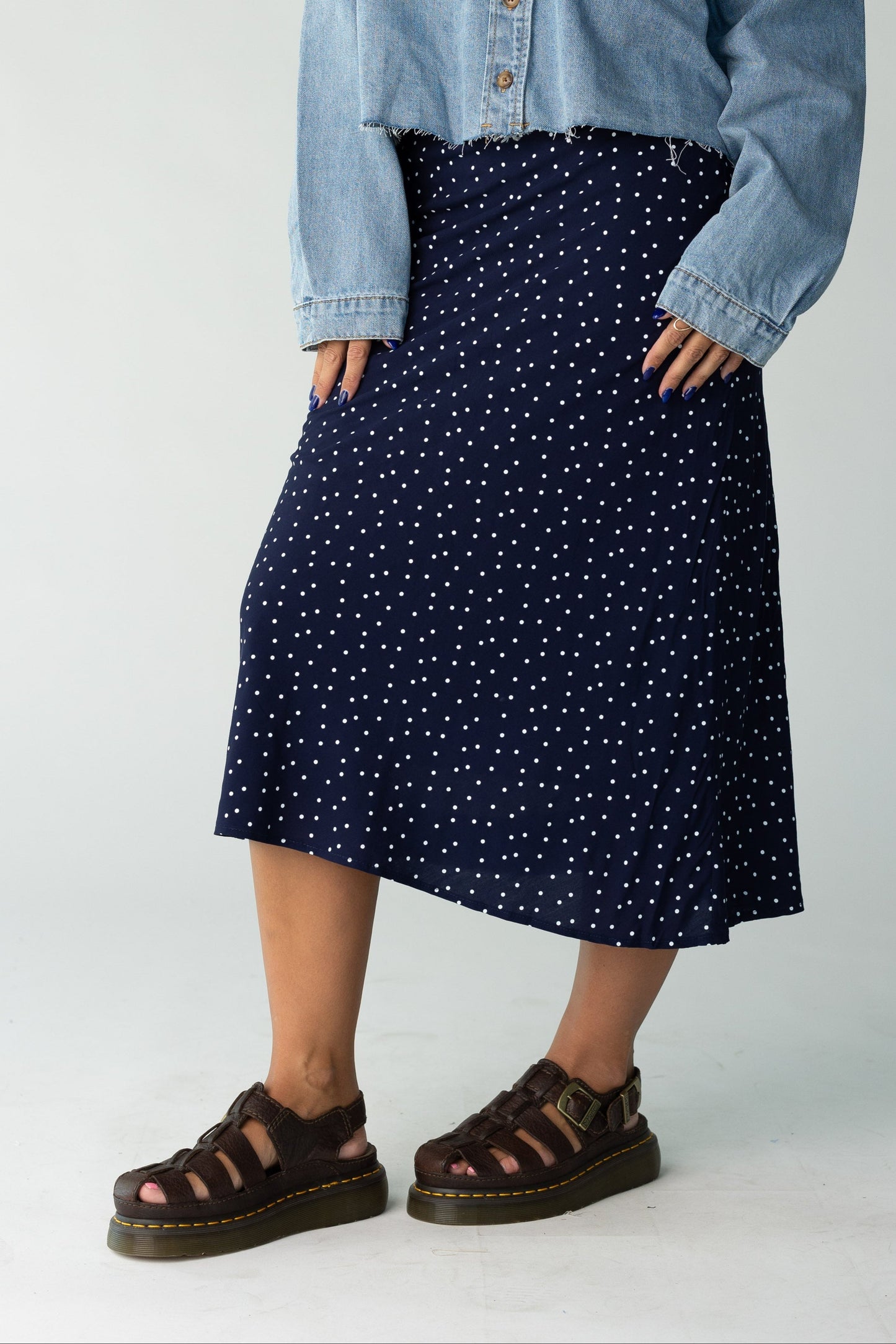 Brass & Roe The Ellie Midi Skirt