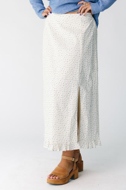 Pansy Floral Skirt