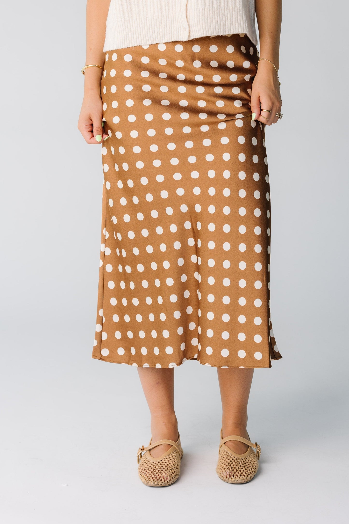 Lanie Polka Dot Skirt