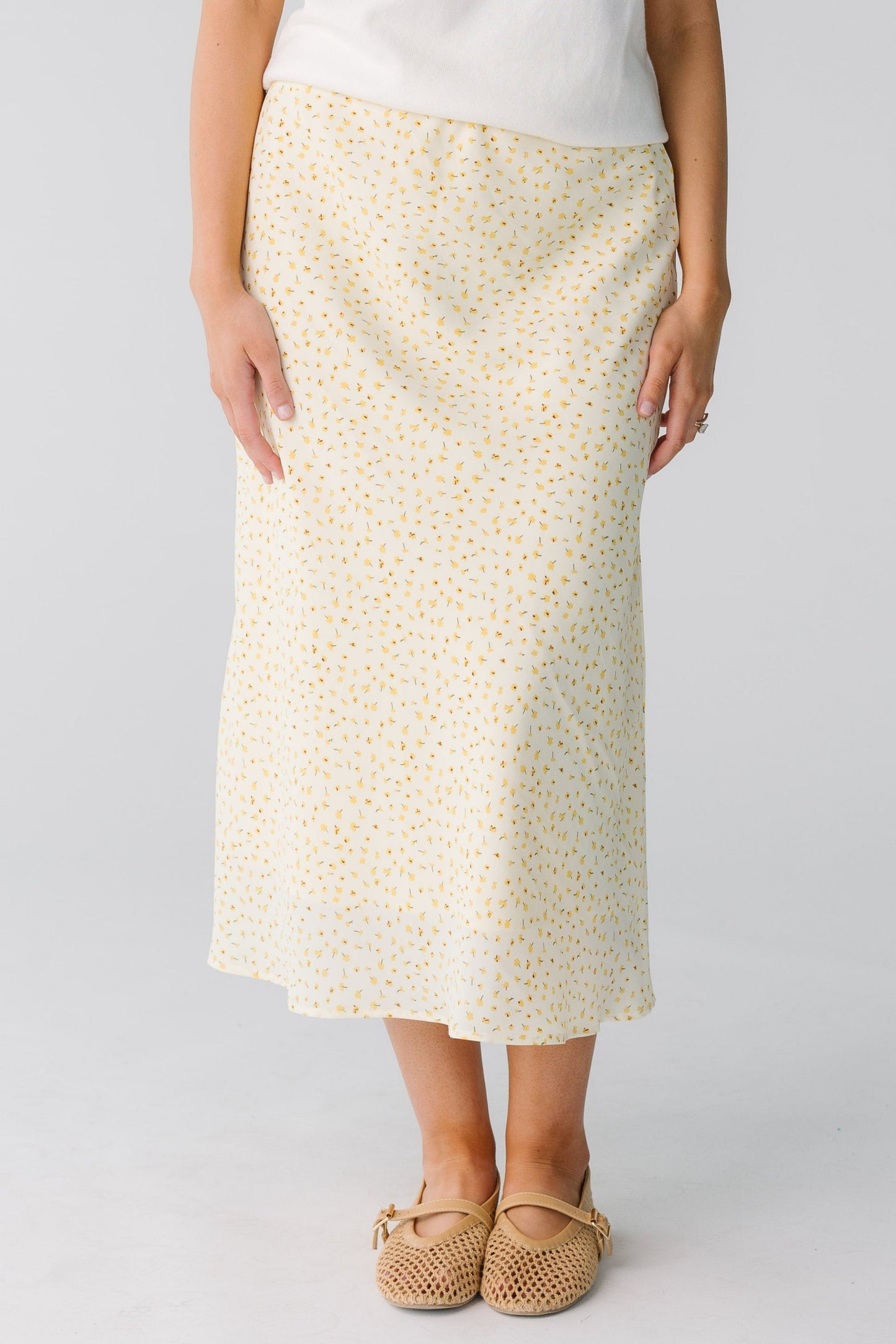 Brass & Roe Meadow Midi Skirt