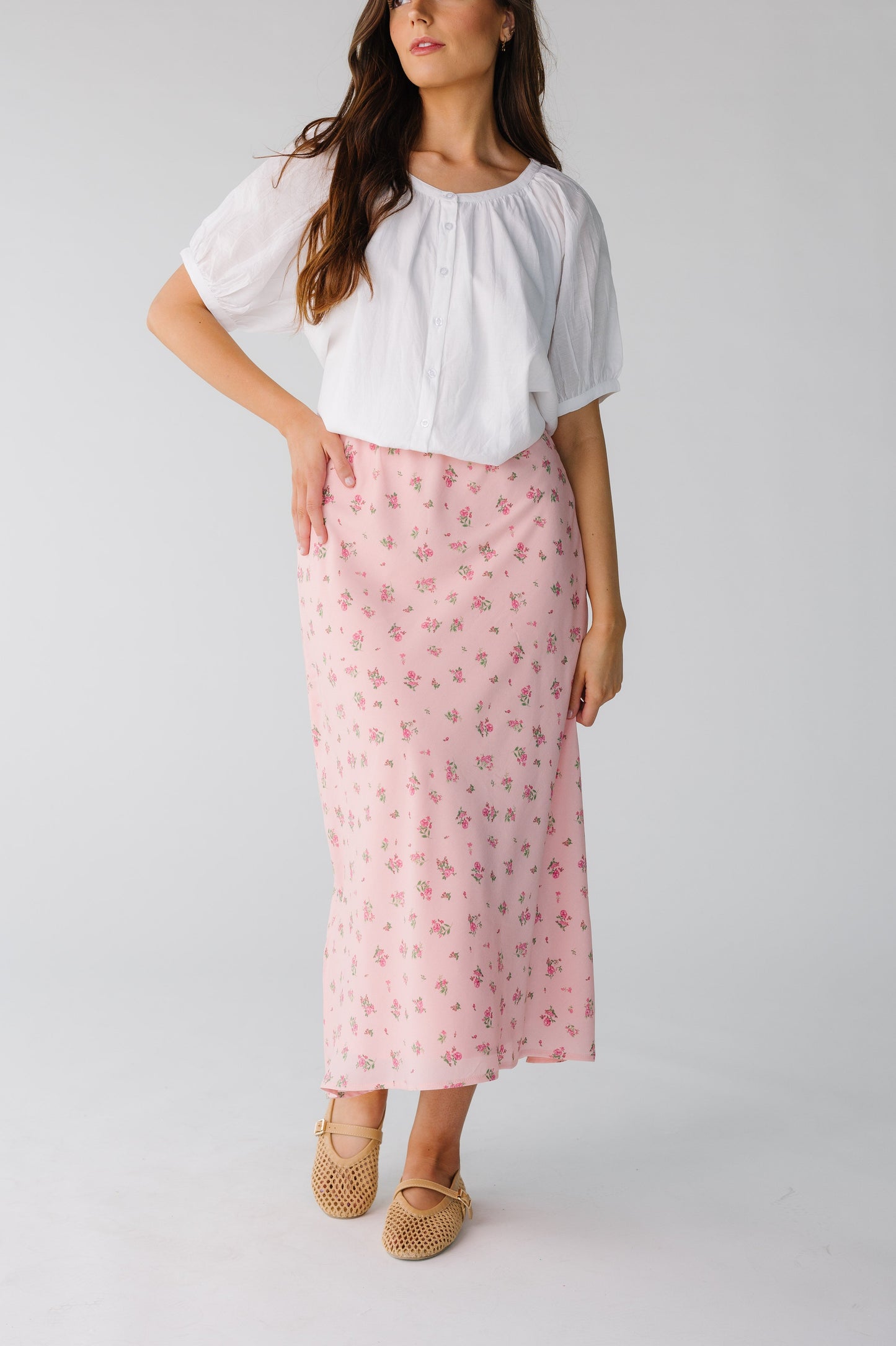 Brass & Roe Ellie Print Skirt
